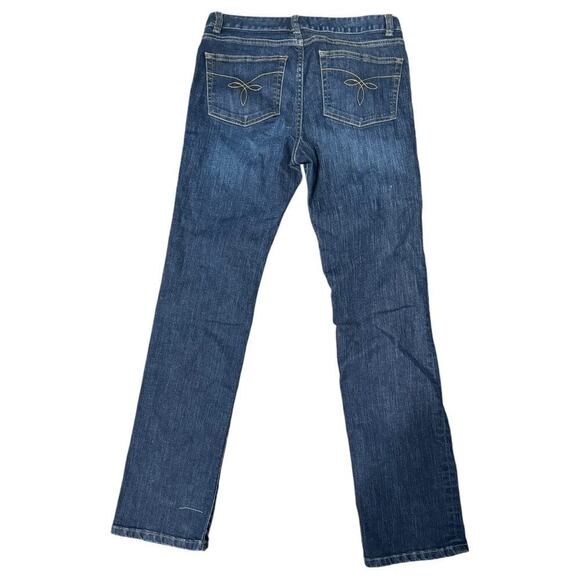 Chaps Ralph Lauren Mid Rise Boot Cut Jeans Sz 6 - Picture 2 of 7